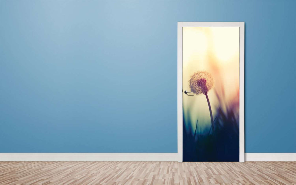 Folija za vrata spring dandelion – prikaz izdelka