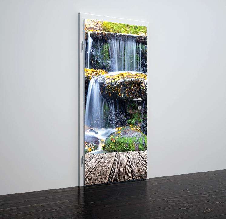 Folija za vrata Waterfall - TA062-Life-decor.si