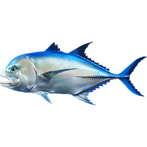 Giant Trevally nalepke, samolepilne - AUR071-Life-decor.si