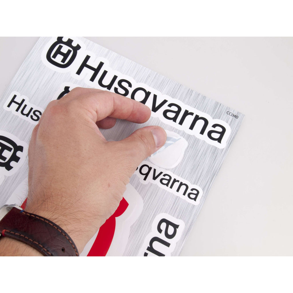 Husqvarna nalepke za motorje- CC040-Life-decor.si