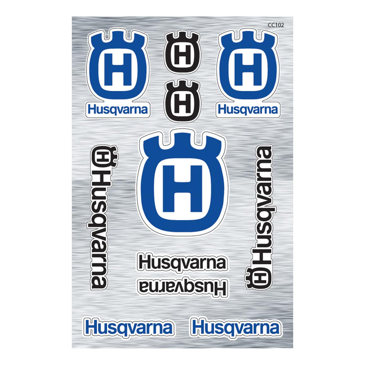 Husqvarna nalepke za motorje- CC102-Life-decor.si
