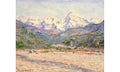 The Valley of the Nervia (1884) by Claude Monet, poster PS168