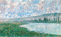The Seine at Vétheuil (1880) by Claude Monet, poster  PS158