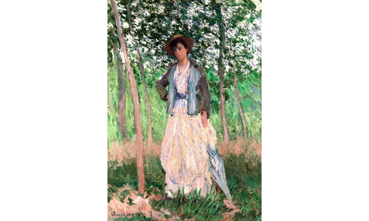 The Stroller (1887) by Claude Monet, poster  PS152