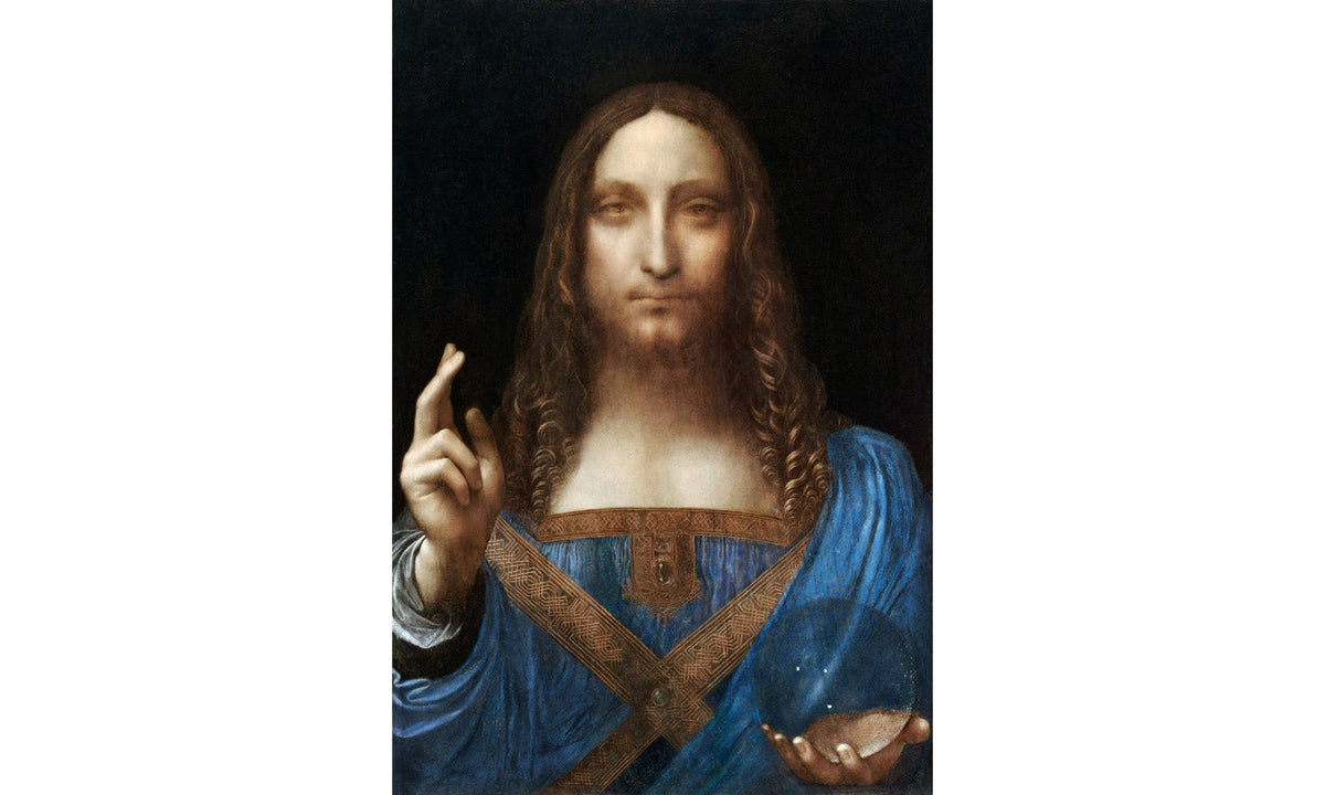 Leonardo da Vinci's Salvator Mundi (circa 1500), poster PS219