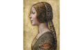 Leonardo da Vinci's Profile of a Young Fiancée (1495), poster PS225