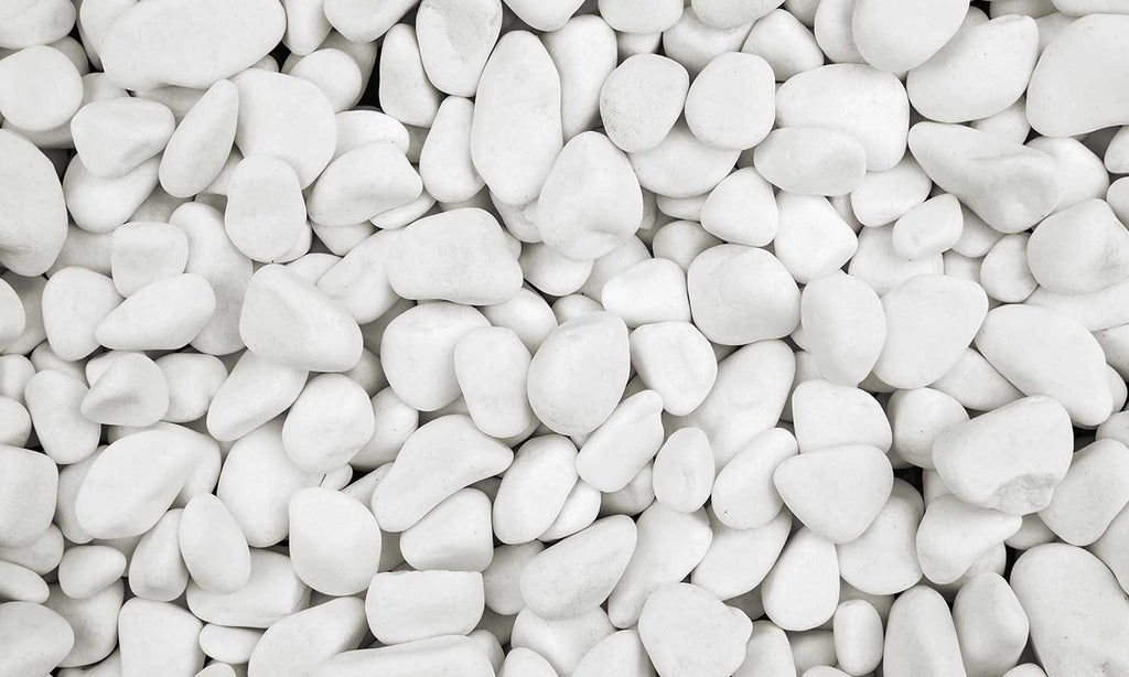 Zaštitnik od prskanja vodom White stones, kaljeno staklo - KA055