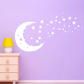 Stenske nalepke  Stars Moon - VCS107