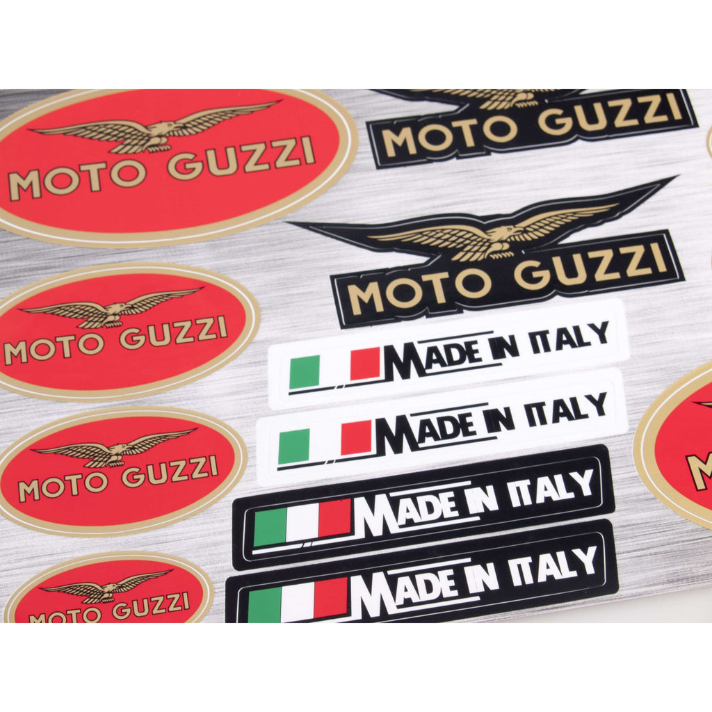 Moto Guzzi nalepke za motorje- CC039-Life-decor.si