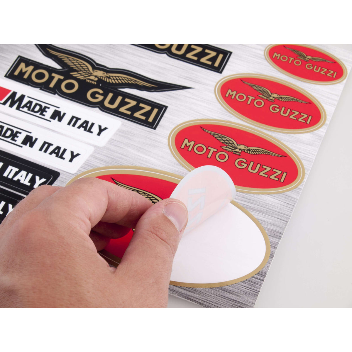 Moto Guzzi nalepke za motorje- CC039-Life-decor.si