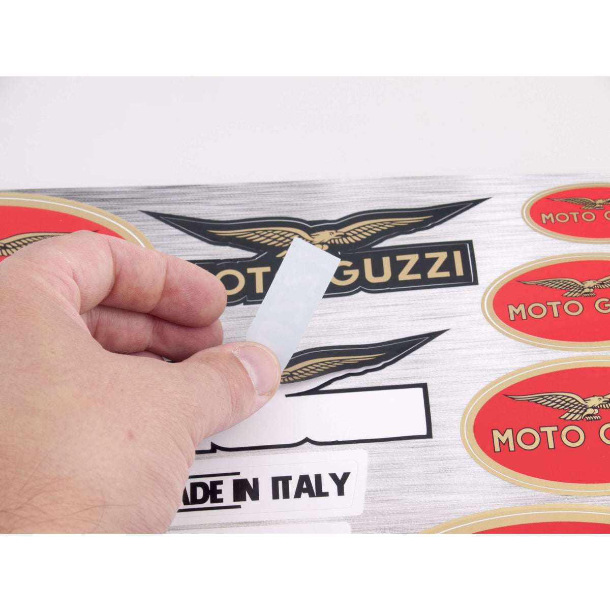 Moto Guzzi nalepke za motorje- CC039-Life-decor.si