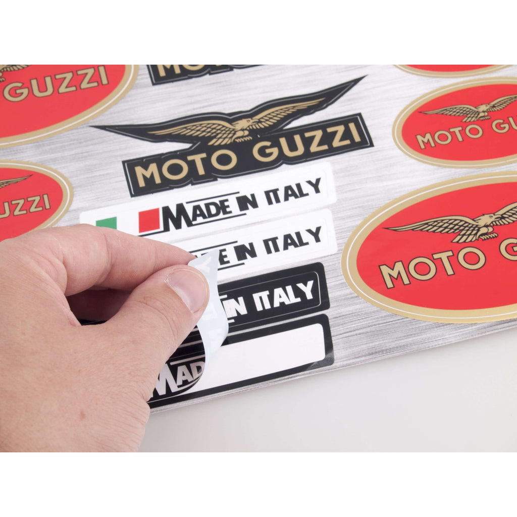 Moto Guzzi nalepke za motorje- CC039-Life-decor.si