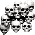Nalepka za avto, motor, skuter Skull Wall Pile. Prozorna folija, vodoodporna. AUR239-Life-decor.si