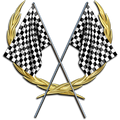 Nalepke Racing Badge za avto ali motor. AUR248-Life-decor.si