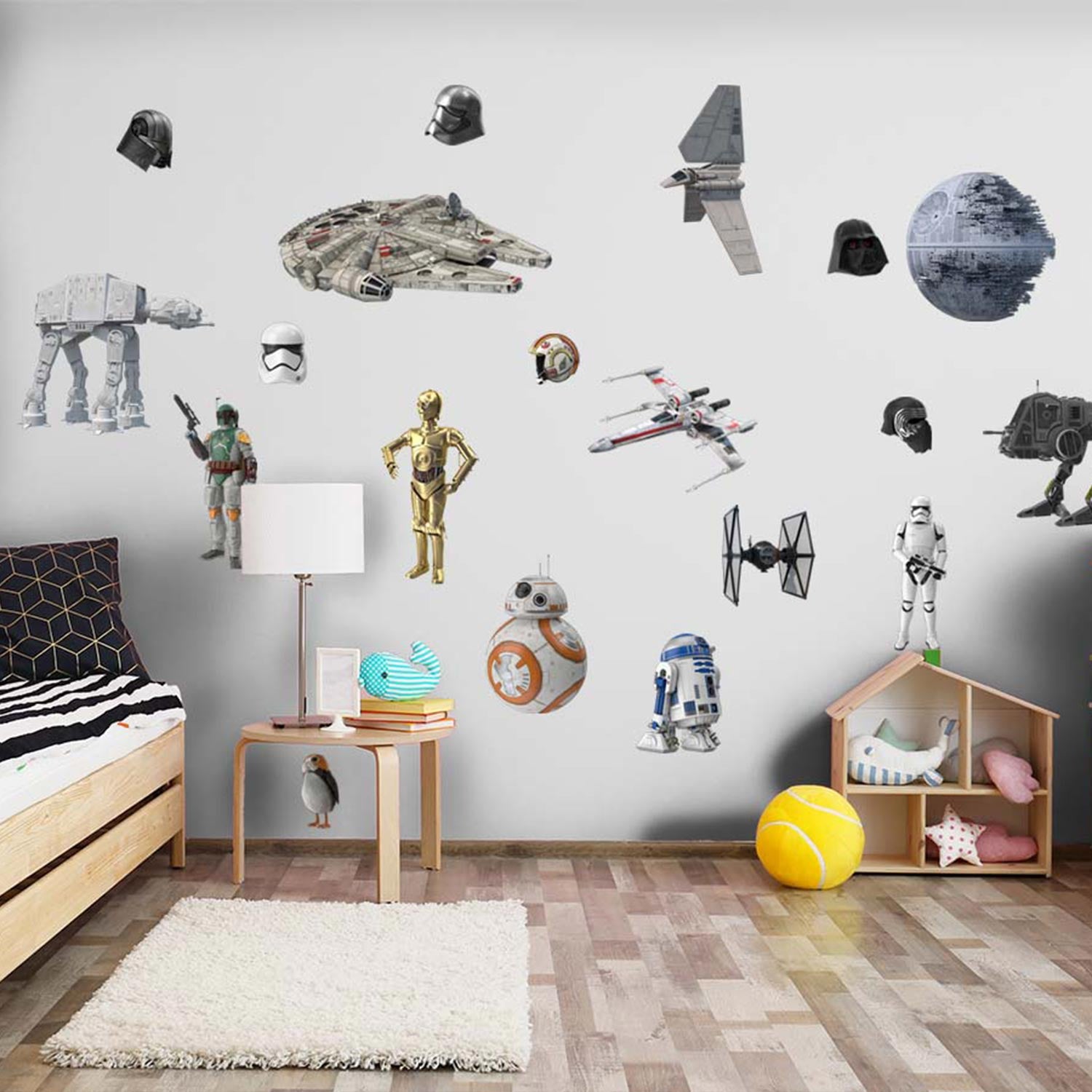 Stenske nalepke Star Wars Set  - WS111