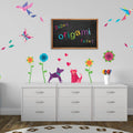 Stenske nalepke Origami - WS063