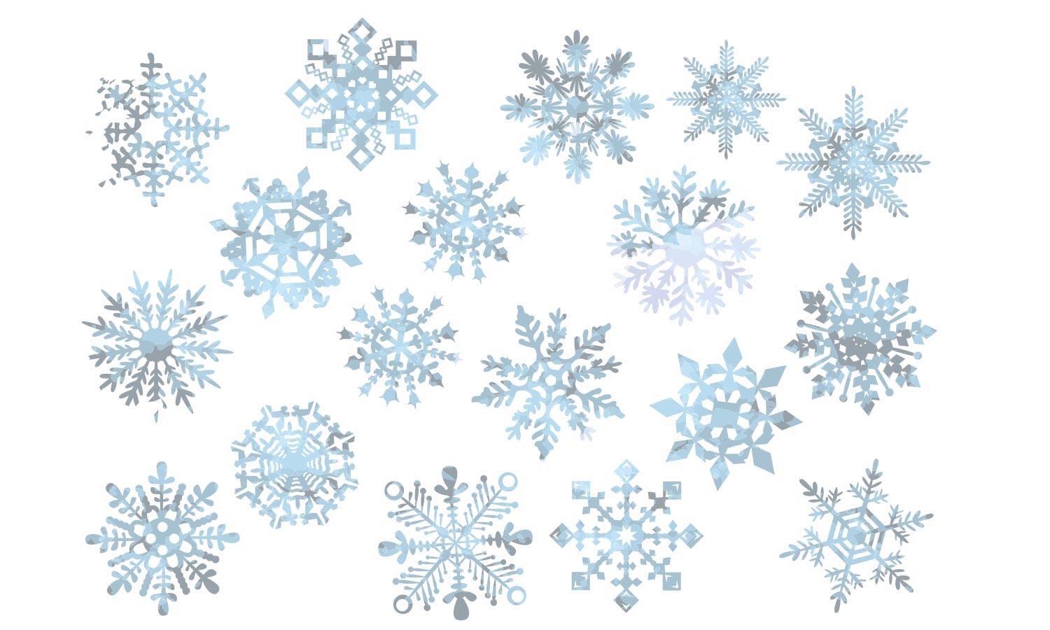 Božične nalepke za okna Snežinke, samolepilne, 35x24cm - CB041