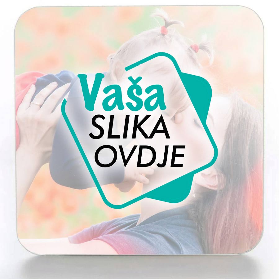 Personalizirani podmetači za čaše, sa vašom slikom - CO000-Life-decor.si