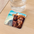 Personalizirani podstavki za kozarce s fotografijo – set 4 kosov