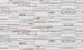 Plošče za kuhinje Brown white stone wall - PVC plošče / Pleksi steklo - s tiskom za kuhinjo, Zidne obloge PKU068-Life-decor.si