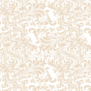 Plošče za kuhinje Damask wallpaper - PVC plošče / Pleksi steklo - s tiskom za kuhinjo, Zidne obloge PKU335-Life-decor.si