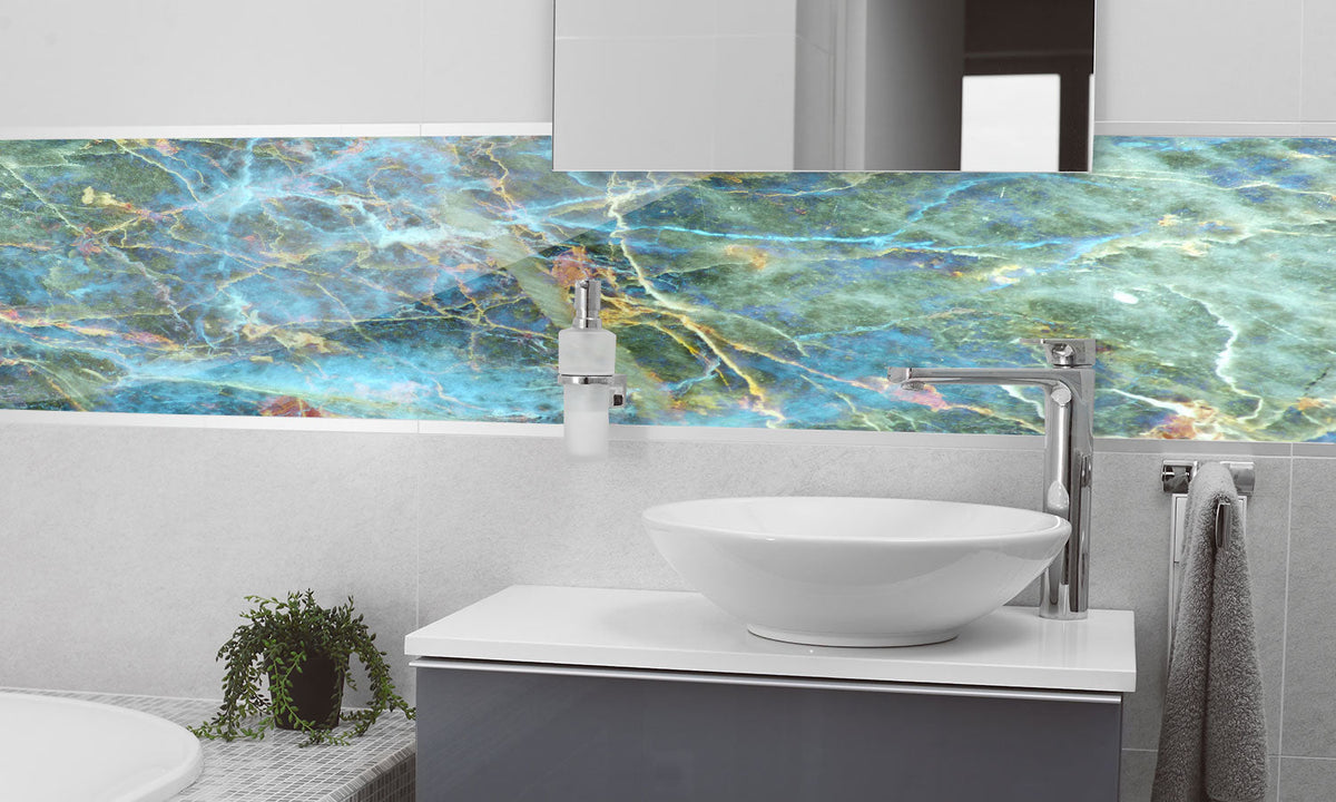 Plošče za kuhinje Marble background - PVC plošče / Pleksi steklo - s tiskom za kuhinjo, Zidne obloge PKU059-Life-decor.si