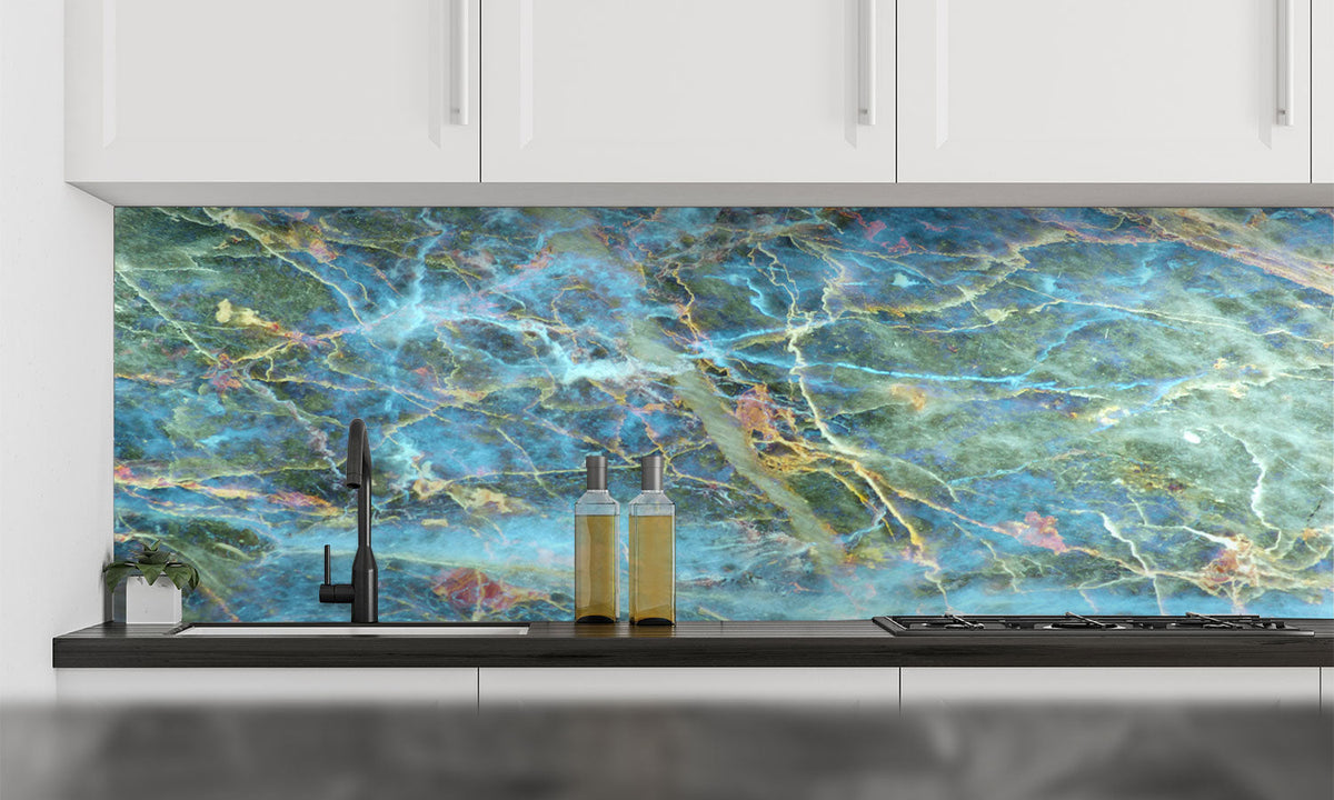 Plošče za kuhinje Marble background - PVC plošče / Pleksi steklo - s tiskom za kuhinjo, Zidne obloge PKU059-Life-decor.si