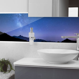 Plošče za kuhinje Night sky stars - PVC plošče / Pleksi steklo - s tiskom za kuhinjo, Zidne obloge PKU248-Life-decor.si