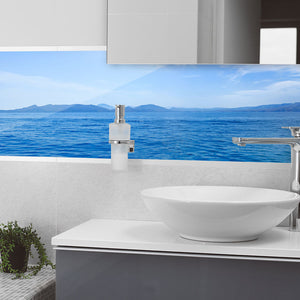 Plošče za kuhinje Sea panorama - PVC plošče / Pleksi steklo - s tiskom za kuhinjo, Zidne obloge PKU221-Life-decor.si