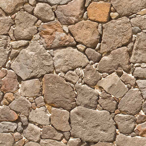 Plošče za kuhinje Stones wall - PVC plošče / Pleksi steklo - s tiskom za kuhinjo, Zidne obloge PKU025-Life-decor.si