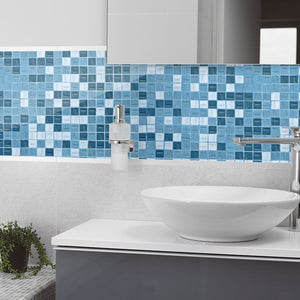 Plošče za kuhinje Tile texture - PVC plošče / Pleksi steklo - s tiskom za kuhinjo, Zidne obloge PKU106-Life-decor.si