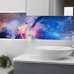 Plošče za kuhinje Vision of Nebulae - PVC plošče / Pleksi steklo - s tiskom za kuhinjo, Zidne obloge PKU127-Life-decor.si