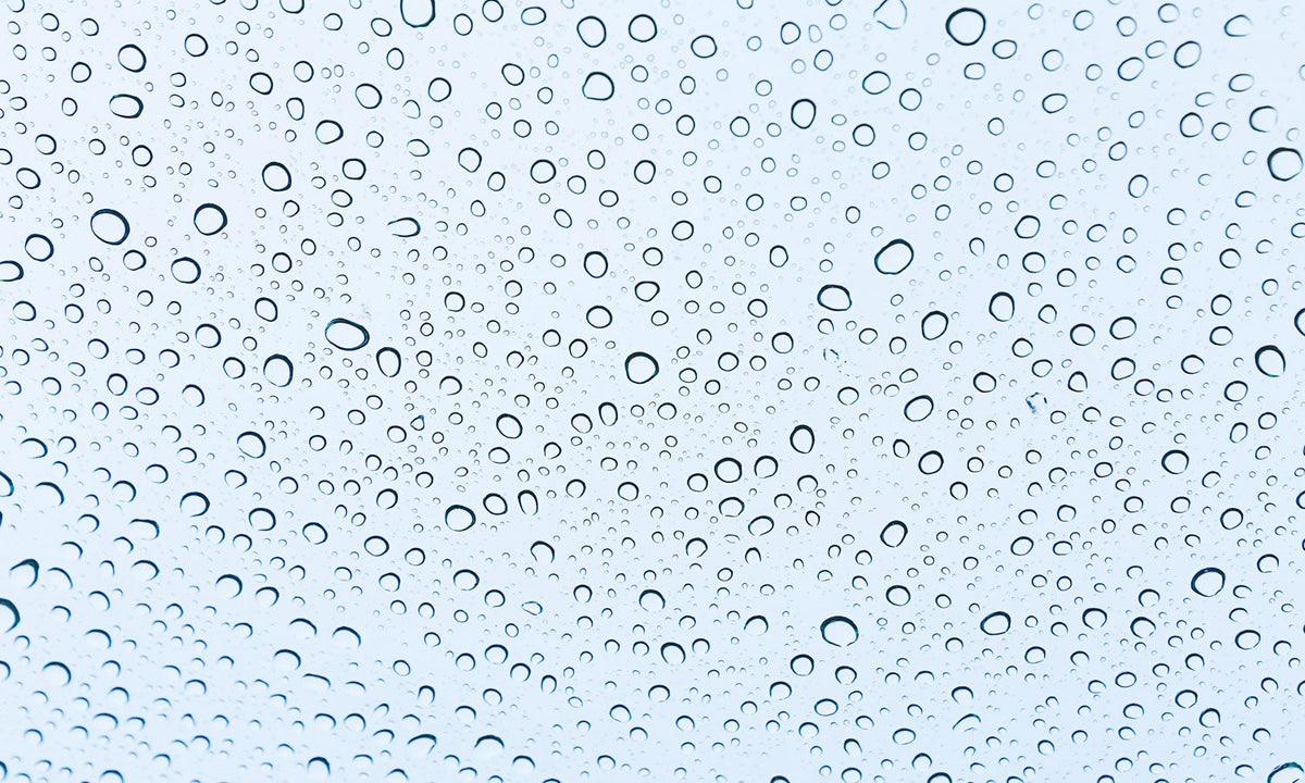 Plošče za kuhinje Water drops background - PVC plošče / Pleksi steklo - s tiskom za kuhinjo, Zidne obloge PKU387-Life-decor.si