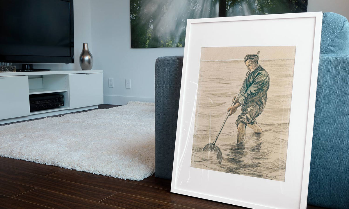 The Shell Fisherman (Schelpenvisser, 1863–1890) by Vincent Van Gogh, poster  PS108