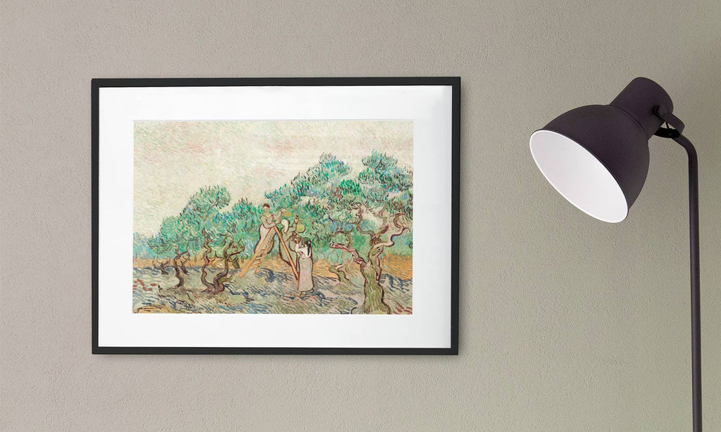 The Olive Orchard (1889) by Vincent van Gogh., poster  PS112