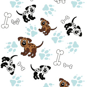 Pupies - Dekoracije za prozore WL032