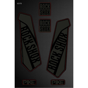 Rock Shox BOST samolepilne nalepke za kolesa - CC173-Life-decor.si