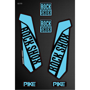 Rock Shox BOST samolepilne nalepke za kolesa - CC173-Life-decor.si