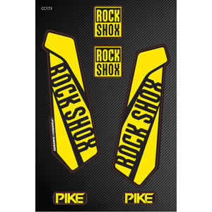 Rock Shox BOST samolepilne nalepke za kolesa - CC173-Life-decor.si