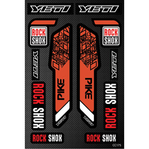 Rock Shox PIKE samolepilne nalepke za kolesa - CC175-Life-decor.si