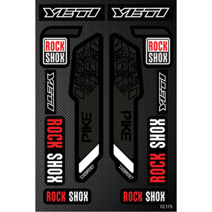 Rock Shox PIKE samolepilne nalepke za kolesa - CC175-Life-decor.si