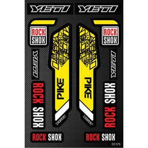 Rock Shox PIKE samolepilne nalepke za kolesa - CC175-Life-decor.si