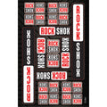 Rockshox samolepilne nalepke za kolesa - CC082-Life-decor.si