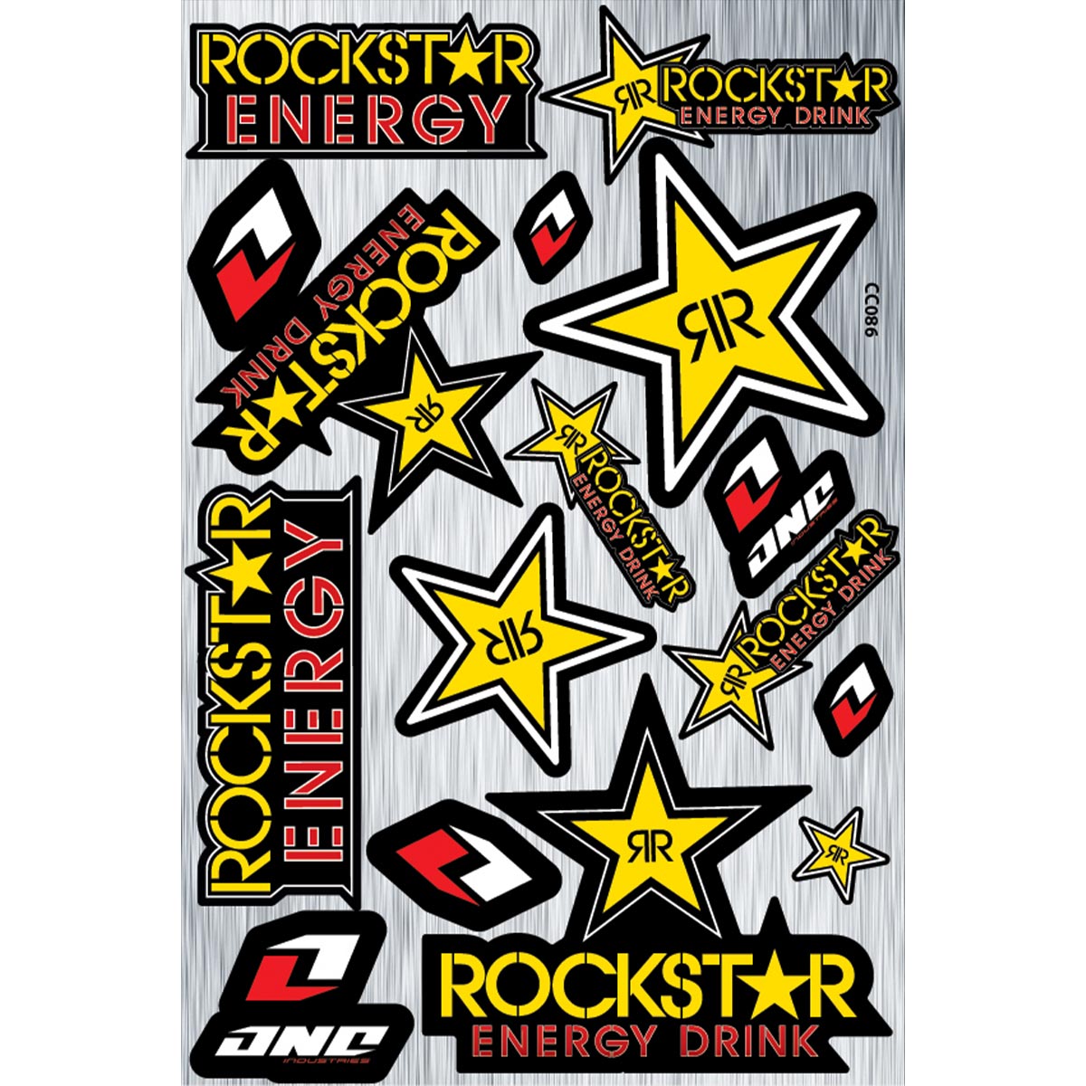 Rockstar Energy nalepke za motorje- CC086-Life-decor.si