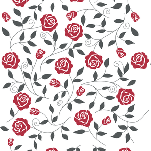 Roses - Dekoracije za prozore WL049