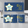 Šalica personalizirana Volim te do mjeseca, s vašom slikom. SA205