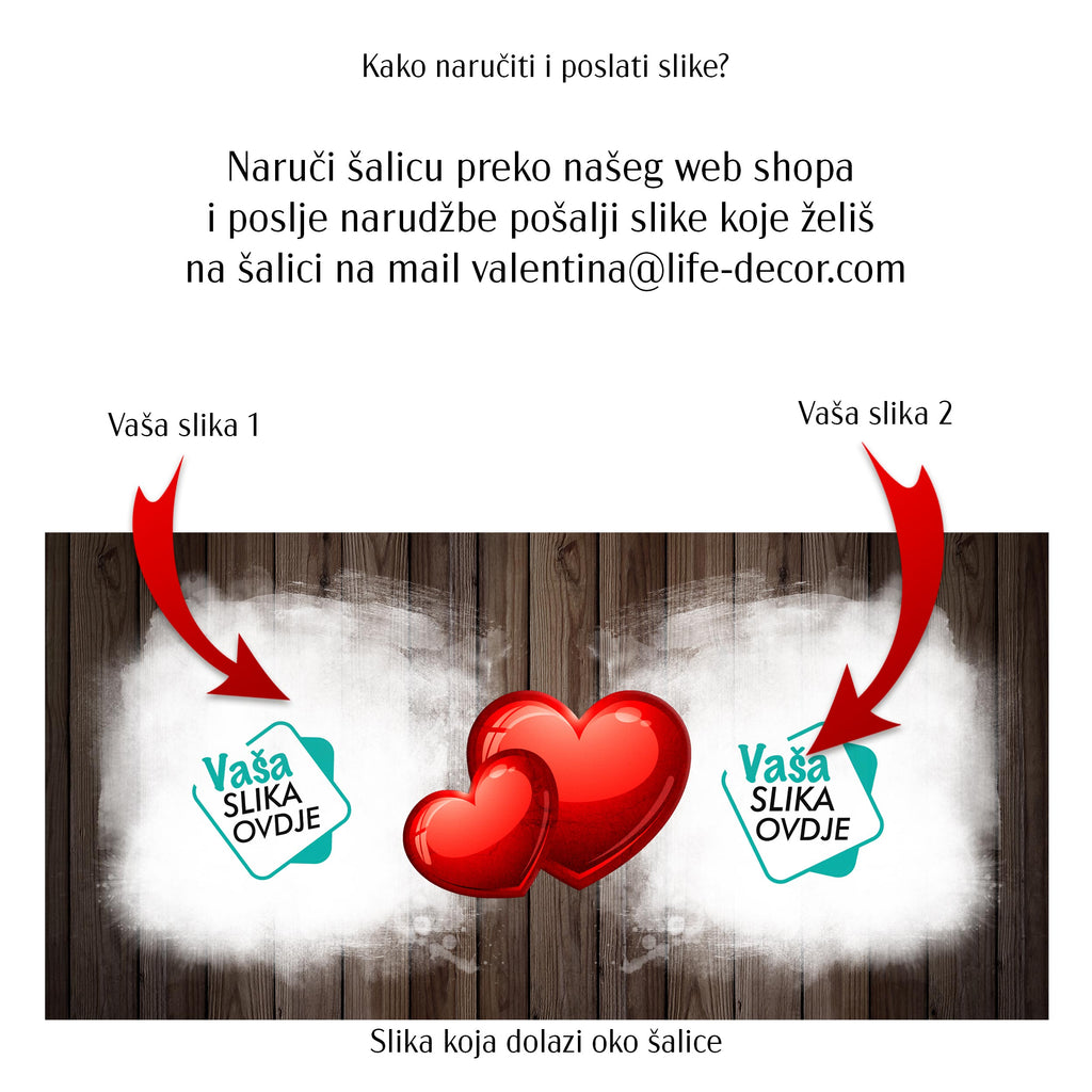 Unikatna Personalizirana Šalica sa Vašom Fotografijom - SA253