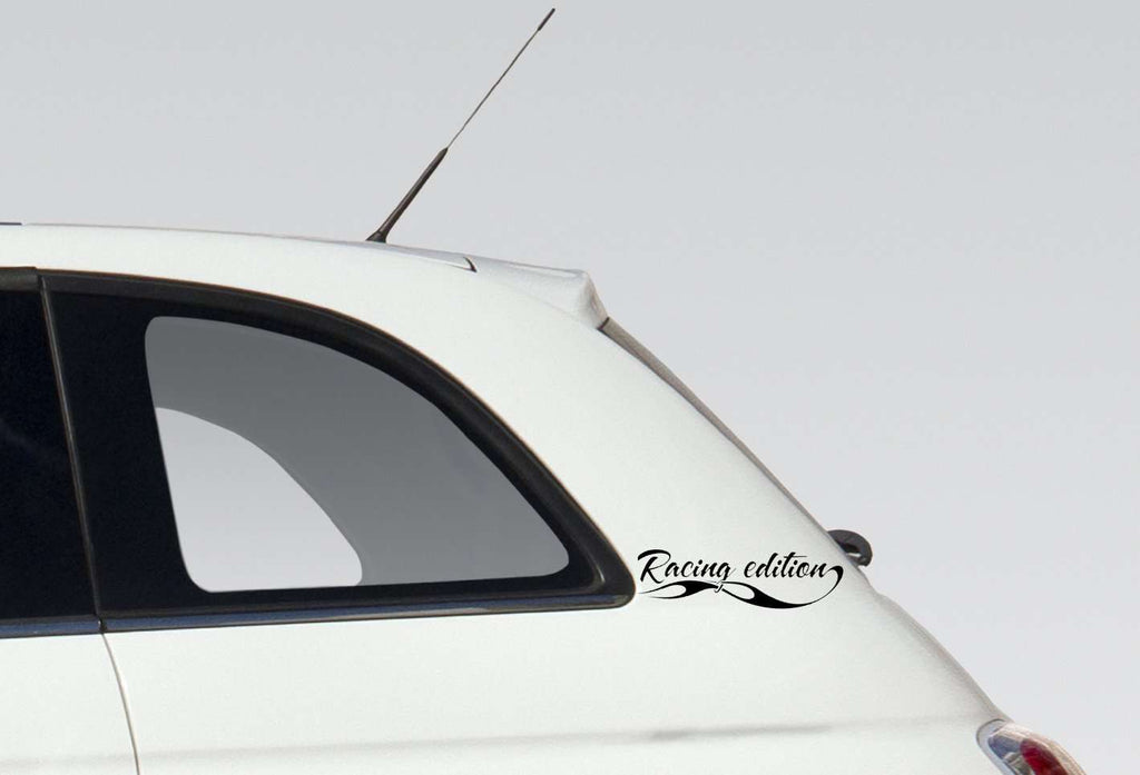 Samolepilne nalepke za kolo ali avto - Racing Flag CB002-Life-decor.si