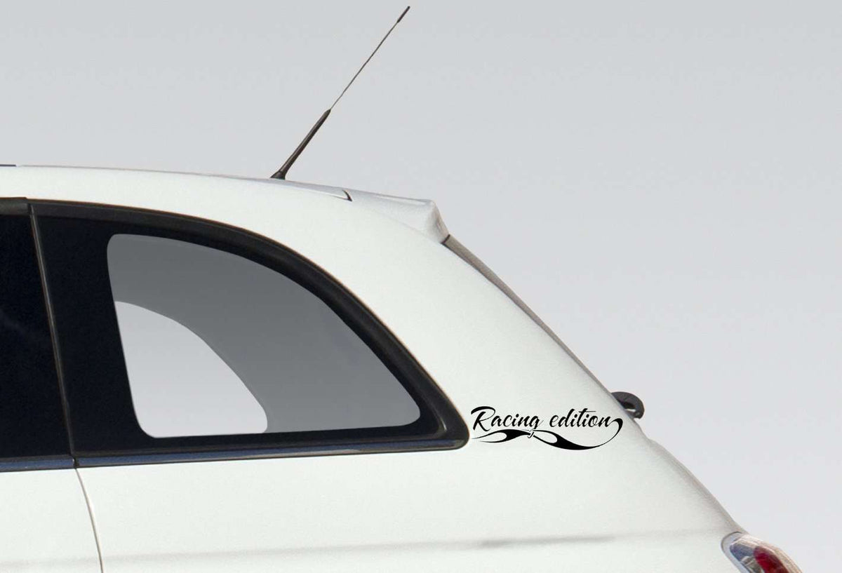 Samolepilne nalepke za kolo ali avto - Racing Flag CB002-Life-decor.si
