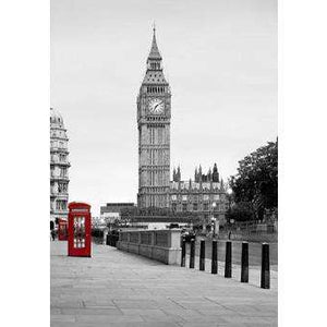 Samolepilne stenske Fototapeta A red phone in London SW035-Life-decor.si